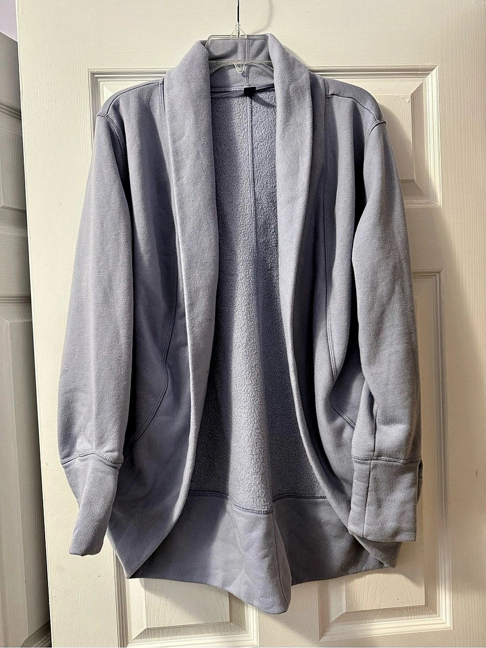 Light purple/blue sweater blazer